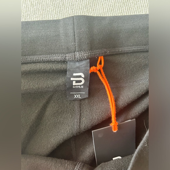 Bjorn Daehlie Winter Wool 2.0 Tights - Shocking Orange Men's XXL Running - Picture 8 of 10